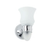 1581N/PC 5.25in Wide Reversible Wall Sconce in Polished Chrome