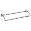 Ginger 2722-24/PB 24in Double Towel Bar in Polished Chrome
