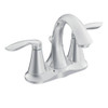 6410 Double Handle Centerset Bathroom Faucet in Chrome