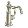 S42107BN Single Handle Single Hole Bathroom Faucet in Brushed Nickel