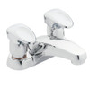 8886 Double Handle Centerset Bathroom Faucet in Chrome