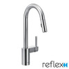 7565 Single Handle Pulldown Kitchen Faucet in Chrome