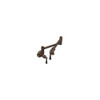 Wall Mounted Pot Filler Kitchen Faucet in Oil Rubbed Bronze