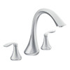 T943 Deck Mounted Tub Filler in Chrome