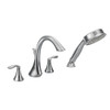T944 Deck Mounted Tub Filler with Hand Shower in Chrome