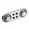 Thermostatic Digital Control Moentrol Unit with 3 Preset Functions in Chrome
