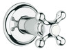 Grohe 19827000 Seabury Volume Control Trim Kit With Cross Handle