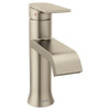 One-Handle High Arc Bathroom Faucet in Brushed Nickel