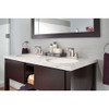 2564-SSMPU-DST Two Handle Centerset Lavatory Faucet - Metal Pop-Up in Brilliance Stainless