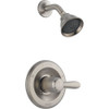 T14238-SS Shower Trim Single Function Pressure Balanced Less Rough-in in Brilliance Stainless