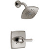 T14264-SS Single Function Shower Faucet in Brilliance Stainless