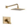 T17253-CZ Dual Function Pressure Balanced Shower Trim with Integrated Shower Trim Less Rough-in in Champagne Bronze