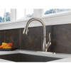 Single Handle Pull-Down Kitchen Faucet with ShieldSpray in Spotshield Stainless Finish