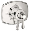 Dual Function Pressure Balance Trim with Control Module in Sterling