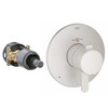 Grohe 19878EN0 Dual Function Thermostatic Trim with Control Module in Brushed Nickel