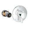 Grohe 19881000 Europlus New Dual Function Pressure Balance Valve Trim Kit With Control Module