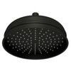 Rohl 1037/8OI 8-in Bordano Rain Anti-Calcium Showerhead, Old Iron
