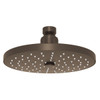 6" Rodello Circular Rain Showerhead in Tuscan Brass