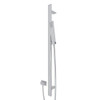 Modern Rectangular Handshower Set in Polished Chrome