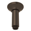 3" Traditional Ceiling Mount Shower Arm in Tuscan Brass