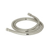 Metal Shower Hose Assembly in Polished Nickel
