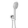 Baltera Handshower Outlet and Swiveling Handshower Holder Set with Hose in Polished Chrome