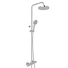 Mod-Fino Exposed Wall Mount Thermostatic Shower System in Polished Chrome