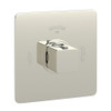 Thermostatic Trim with Shower Handle and without Volume Control in Polished Nickel