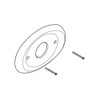 08367000 Escutcheon in Chrome