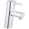3427100A Concetto Single Hole Single-Handle S-Size Bathroom Faucet in StarLight Chrome