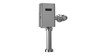 1.28 GPF High-Efficiency Toilet Flush Valve with 24" Vacuum Breaker Tube in Polished Chrome