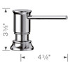 Soap Dispenser, in Chrome