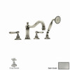A1404XMSTN Roman Tub Faucet in Satin Nickel