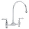 Bridge High-Arc Kitchen Faucet in Polished Chrome