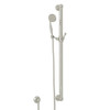 36-in Decorative Grab Bar Set with Single-Function Anti-Cal Handshower/Hose/Outlet in Polished Nickel
