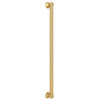 36-in Palladian Decorative Grab Bar in Italian Brass