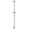 42-in Decorative Grab Bar with Knob Handle Slider in Polished Nickel