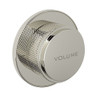 3/4" Volume Control Trim in Polished Nickel
