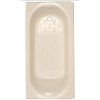 2393.202.222 Americast Bath 60-in x 30-in with Intergral Apron, Right Hand Outlet, and Tiling Flange