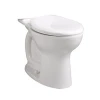 Right-Height Elongated Bowl in White