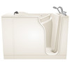 3052.109.ARL 30-in. x 52-in. Walk-In Air Spa Bathtub with Right-Hand Drain and Tub Faucet in Linen