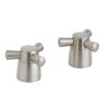 Trio Handles (2 Pack) in Brushed Nickel