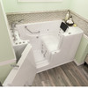 American Standard 3052OD.109.CLW-PC 30-in. x 52-in. Outward Opening Door Walk-In Air Spa and Whirlpool Massage Bathtub with Left Door/Drain and Tub Faucet in White
