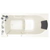 3060.109.CLL 30-in. x 60-in. Walk-In Air Spa and Whirlpool Massage Bathtub with Left-Hand Drain and Tub Faucet in Linen