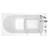3060.509.CRW 30-in. x 60-in. Walk-In Air Spa and Whirlpool Massage Bathtub with Right-Hand Drain and Tub Faucet in White