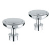 Round Handles (2 Pack) in Chrome