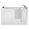 32-in. x 60-in. Walk-In Air Spa and Whirlpool Massage Bathtub with Right-Hand Drain and Tub Faucet in White