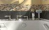 32-in. x 60-in. Walk-In Air Spa and Whirlpool Massage Bathtub with Right-Hand Drain and Tub Faucet in White