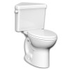 Triangle Cadet Pro Right Height Round Front Toilet without Seat in White