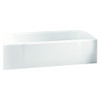 71141126-LNR-0 60-in L x 30-in W Rectangular Skirted Bathtub with Right-Hand Drain in White